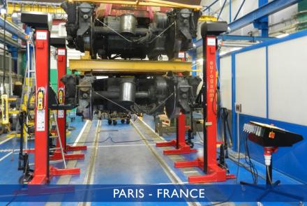 Sollevatori per carrelli